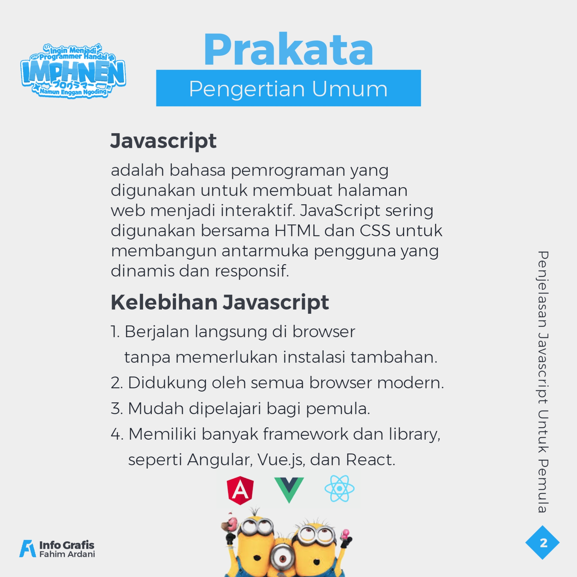 Pengertian Javascript Untuk Pemula part 1